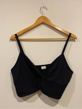 WILFRED Twist Front Cropped Top